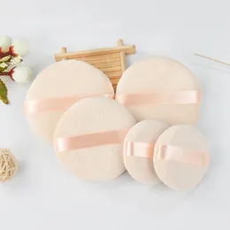 80mm Professional redonda de forma bb creme pó Fundação Puff Puff portátil Soft Cosmetic Puff Makeup Foundation Sponge