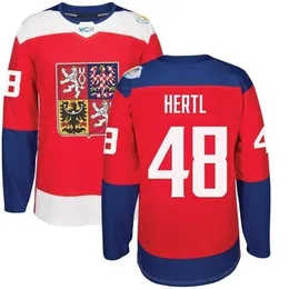 Maglia della squadra della Repubblica Ceca della Coppa del Mondo di Hockey Cekob David Krejci Tomas Hertl Frolik Voracek Sobotka Kempny Pastrnak WCH Hoceky Maglie