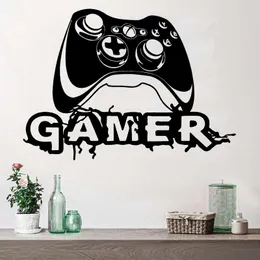 Duvar Çıkartmaları Büyük Graffiti Video Oyunu Joystick Çıkartması Oyun Odası Oyun Alanı Xbox Gamer Sticker Yatak Odası Ev Dekor