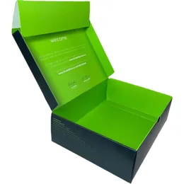 Renk Kutusu Baskı Günlük İhtiyaçlar Ambalaj Kutuları Beyaz Karton Oluklu Malzeme Kutusu Yazdırabilir Logo