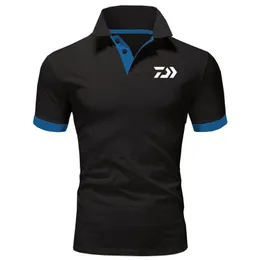 Zomer Mannen Korte Mouw Camisa Polo Modo Revers Business Casual Sociale Camisa Hoge Kwaliteit Eenvoudige Mannen Polo Camisa Marinha 220620