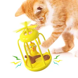 Kot Zabawki Zabawki Bird House Cage Funny Tumbler Kitten Interactive Pet Bunding Gra Supplies