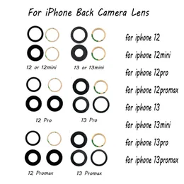 Apple iPhone 11 12 13 Mini Pro Max 후면 카메라 렌즈를위한 백 카메라 유리 접착제 수리 교체