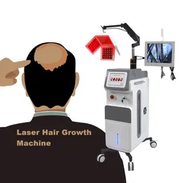 Saç Büyüme Makinesi Diyot Lazer PDT LED Işık Terapisi Kaçar Kaybı Kayıp Tedavisi Regenera Activa Stimülasyon Saç derisi Masajı Ev ve Salon Kullanımı için Güzellik Ekipmanları