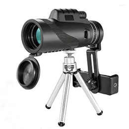 望遠鏡双眼鏡モノクーラー40x60強力な高品質ズームグレートハンドヘルドLLLナイトビジョンミリタリーHDプロフェッショナルハンティング