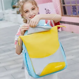 Fashion Campus School Bags For Girls Kids Backpacks Primary Student Chidren Bag est Mochila Escolar Backpack Sac LJ201225