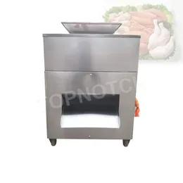 Máquina de corte de tira de carne automática comercial Corte de peito de frango de carne fresca