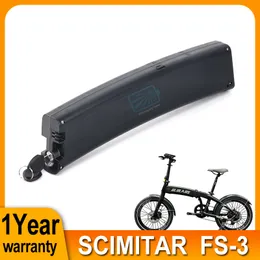 Scimitar Solding Bike Battery Case 36V 8AH 9.6AH 10,5AH Lithium Ion EBIKE AKKU dla roweru elektrycznego