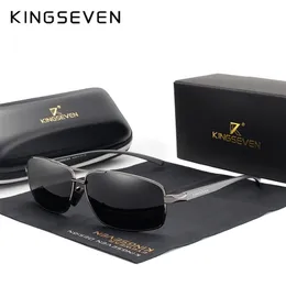 Kingseven vintage retro homens polarizados óculos de sol quadrados clássicos homens tons óculos de sol uv400 n7088 220531