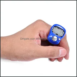 عدادات تحليل القياس أدوات مكتب مدرسة الأعمال الصناعية بالجملة بالجملة و ROW Finger Counter LCD Electronic