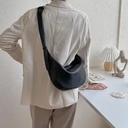 2024 Evening Bags Leather Designer 2022 Shoulder Hobos Bag for Women Female Korean Fashion High Quality Ladies Crossbody Handbags Purseevening