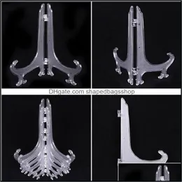 Nyhetsartiklar heminredning trädgård grossist hög klart frostad plast display stativ eller platta hållare middag tallrikar bilder telefon fr