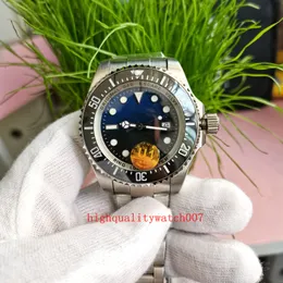 incredible u1 Herr Svart Blå Urtavla 116660 Keramisk Bezel 44mm Armbandsur 126660 Klockor Herr Automatisk ETA 2813 Movement Watch