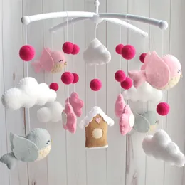 35 Songs Music Box Baby Mobile Rattles Toys 0 12 Months for born Crib Bed Bell Holder Hanging Toddler Carousel Cots 220428