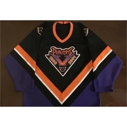 CeCustomize Rare Uf tage 2001 Lehigh Valley Philadelphia Phantoms Hockey Jersey Stickerei oder individuelles Retro-Trikot mit beliebigem Namen oder Nummer