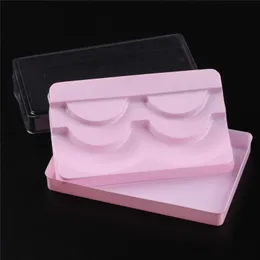 رموش كاذبة 100pcs 2 أزواج 3D Mink Magnetic Cosmetics eyelash-case eye eye lashes storage box storage boxfalse boxfalse