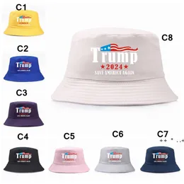 Trump Bucket Sun Cap 28 Styles USA Wahl Trump 2024 Fisherman Hat Keep America Great Party Hats BBE 13678