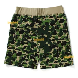 BAPE ABC One Point Sweat Shorts Green