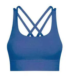 Buba Back Yoga Tank Camis Sports Bra High Siła bieganie Fiess Sexy Shockproof Upper Support Kobiety bielizny Tops Gym Ubrania