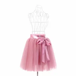 A buon mercato di alta qualità 17 colori gonna di tulle tutu sottogonne sottogonna corta 6 strati 50 cm gonna a sbuffo crinolina sottoveste CPA1002