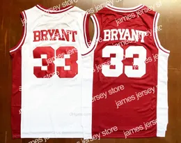 New Ship From US # Lower Merion 33 Bryant Jersey College Men High School Basketball All Stitched Size S-3XL Top Quality