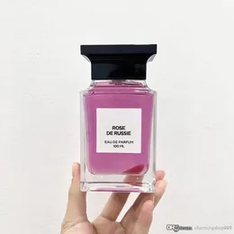 Nowy urok perfumy róża de Russie dla kobiet kobiet 50 ml 100 ml EDP Spray Projektant zapach hurtowy długotrwały miłośnicy szybkiej dostawy Prezent Eau de Parfum