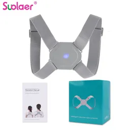 Smart Posture Corrector With Intelligent Sensor Vibration Back Straightener Posture Corrector for Adults & Kids Back Support 220726