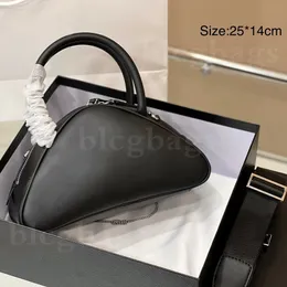 DHgate.com:Womens Designer Triangle Crossbody Bag in Black
