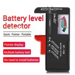 Batterie BT-168 AA/AAA/C/D/9V/1.5V Batteria a bottone universale Misuratore con codice colore Indica Volt Tester Checker