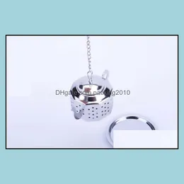 304 الفولاذ المقاوم للصدأ Siery Teapot Shape Tea Infuser Courser Tool Wholesales Drop Drovio