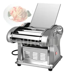 Noodle Press Machine Automatic Commercial Stainless Steel Clectric Pasta Maker Machine Dough Cutter 220V