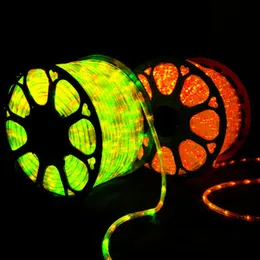 Stringhe LED Corda solare/batteria Tubo lucine Stringa LED Striscia impermeabile per esterni Retroilluminazione Giardino Matrimoni Decorazioni natalizieLED