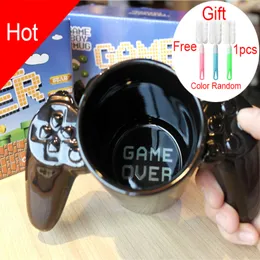 1 PCS Creative Gamepad Copo, personalizado Forma Café Leite Menino Jogo sobre Canecas Controlador Gamepad Caneca De Café Presente de Aniversário Y200104