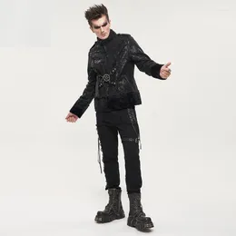 Pantaloni da uomo Punk Wind 2022 Tinta unita Trend Chiusura laterale Tasca con cerniera Casual