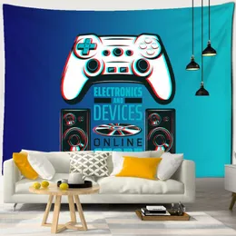 Tapestries Game Console Tapestry Mystery Simple Tapiz Hippie Cartoon Wall Hanging Kawaii Art Room sovsal Decortapestries
