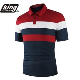 24color Men Polo рубашка с коротким рукавом контрастная цветовая одежда летняя уличная одежда повседневная мода 220614