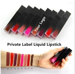 Lip Gloss 100pcs ملصق خاص Lipstick Lipstick Lipstick Custom Logo Makeup Wholesale Makeup Long Long Eem Cosmeticslip Wish22