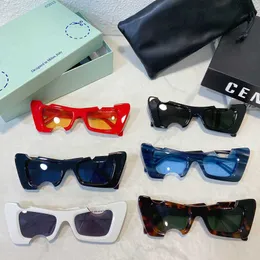مصمم Cat Cat Eye Cutout نظارات شمسية Oeri021 Cady Sunglasses Men Women Fashion Luxury Lens Lens Thuals Double Arrow Design Driving Vacation UV400 with box