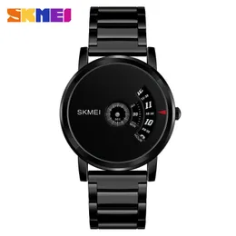 Esqueleto masculino Desenhado Quartz Simples Watch A1