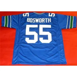 Uf Chen37 Custom Men Youth women BRIAN BOSWORTH Football Jersey size s-5XL or custom any name or number jersey