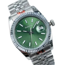 Dropshipping 36 мм женские часы Автоматические движения Mint Green Dial