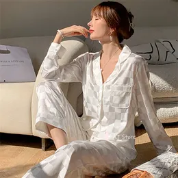 Plus Bust Women Luxury 4xl Silk Satin Pajamas Sleepwear Home Clothing Top Nightgowns Pjs Ladies Pyjamas Pijamas Mujer 220329