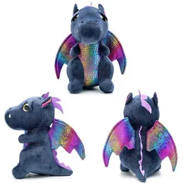 2022 25 cm Nowe miejsce Śliczne Little Dragon Doll Dinosaura Pluszowa zabawka Tyrannosaurus Rex lalki Grab lalka maszyna lalka