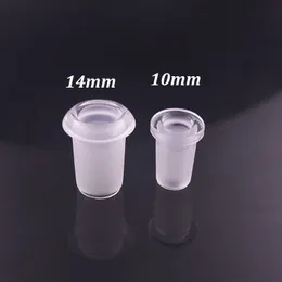 Günstiger Glas-DownStem-Adapter, 18 mm männlich auf 14 mm weiblich, 14 mm männlich auf 10 mm, für Wasserpfeifen, Reduzierstück, Schlitzdiffusor für Glasbongs