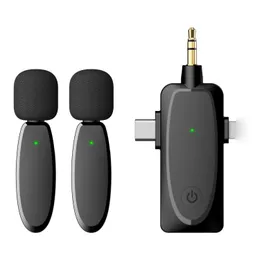 2.4G Wireless Mini Microphone for ios&android phones 3 In 1 Lightning Type-C 3.5mm Smartphones DSLR Camera Desktop Laptop PC Mic AP003