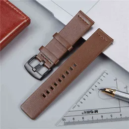 Leather Strap for HUAWEI GT 2 46mm 42mm GT2 Pro Band Bracelets for HONOR Magic ES 18mm 20mm 22mm 24mm Wrist bands G220420