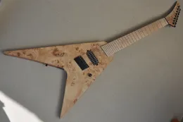 Özel Mağaza 8 String Maple Klavye, Siyah Donanımlı Orijinal Elektro Gitar Özelleştirilebilir