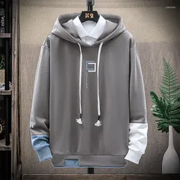 Felpe con cappuccio da uomo Felpe di marca di moda 2022 Primavera Autunno Casual Felpa con cappuccio Top con cappuccio Felpa con stampa semplice Maschile Pullover a maniche lunghe 4