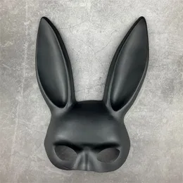 Noel Bar Masquerade Bunny Girl Ear Cadılar Bayramı S Anime Mask Çocuk Yüz Shild Party Cosplay 220707