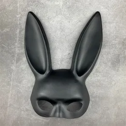 Noel Bar Masquerade Bunny Girl Ear Cadılar Bayramı S Anime Mask Çocuk Yüz Shild Party Cosplay 220707